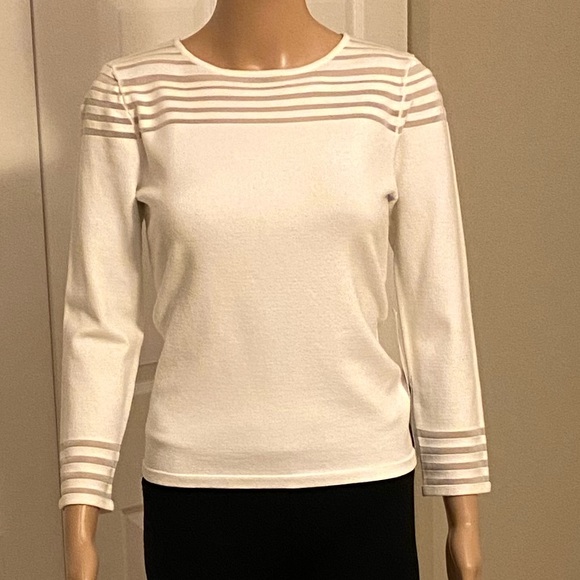 NWT ELIZA J Illusion Dressy Top - Picture 7 of 11